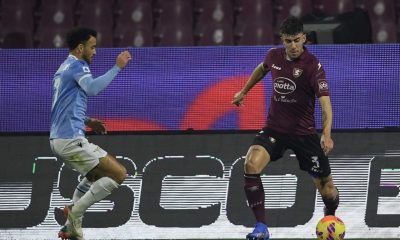 Matteo Ruggeri salernitana-lazio rientro