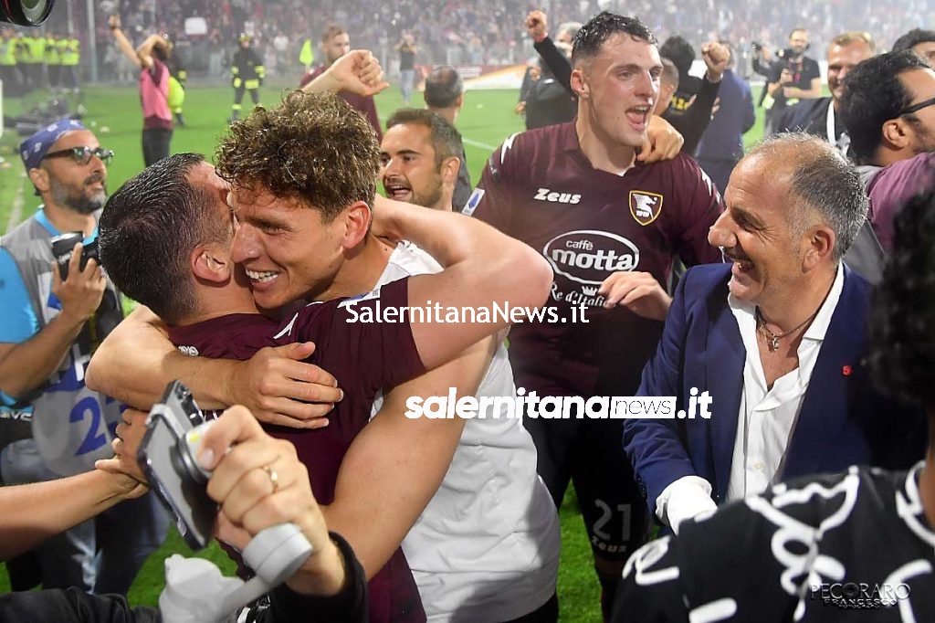 Salernitana Udinese festa finale
